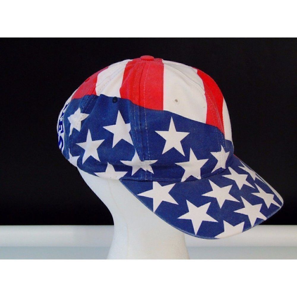 Patriotic USA Flag Baseball Hat Snapback Cap Undervisor US Map Global Caps